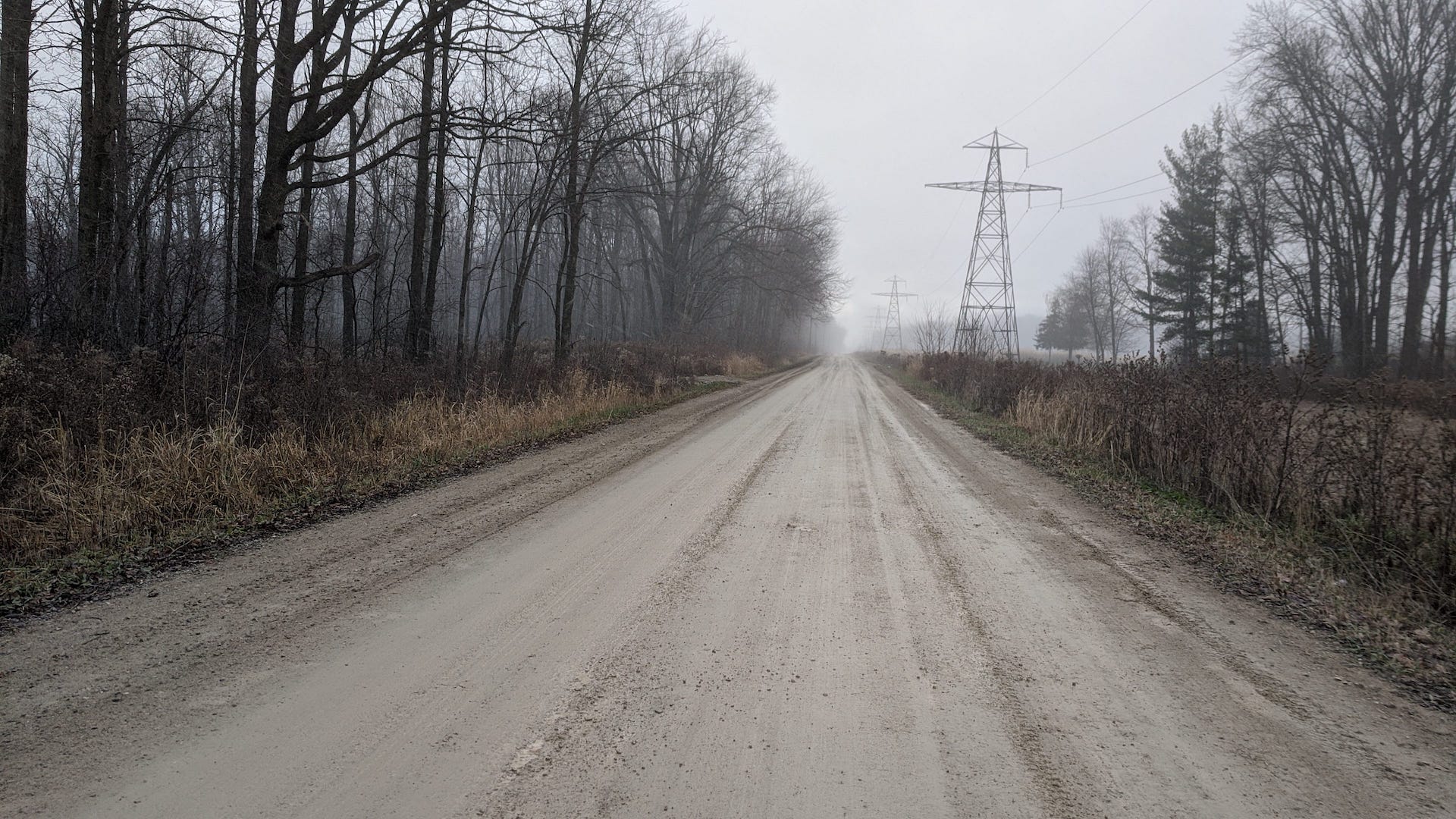 Lesser used roads